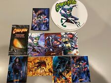 CYBERFROG STARTER PACK TRADING CARD Set  Plus Magnet and Window Cling  picture