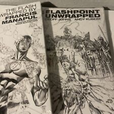 The Flash Unwrapped And Flash Point Unwrapped- Sealed HC LOT Of 2 picture