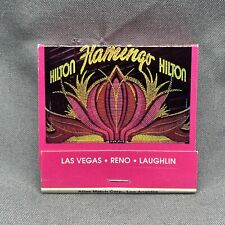 Flamingo Hilton Hotel Casino Las Vegas Nevada Matchbook Matches Vintage picture