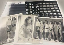 1990’s Photos/Negatives Men & Women Exercising Weight Lifting Gym Working Out picture