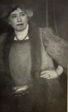 1907 Vintage Magazine Illustration Actress Ellen Terry picture