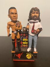 THE ROCK Mankind MICK Foley WWE Rock N Sock Connection belt FOCO Bobblehead /223 picture