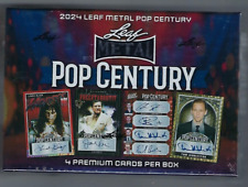 2024 Leaf Pop Century Metal Factory Sealed Hobby Box picture