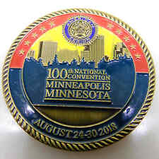 U.S. LEGION 100TH NATIONAL CONVENTION MINNEAPOLIS MINNESOTA CHALLENGE COIN picture