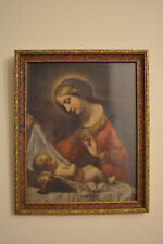 Vintage Madonna and Child Picture | Religious Art picture