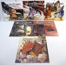 Mouse Guard #1 2 3 4 5 6 - Some Signed / Some later Printings- Archaia 2006 picture
