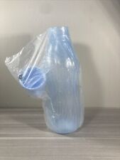 Tupperware Large Eco Water Bottle 25 oz  Blue Reusable Freezer Safe New  picture