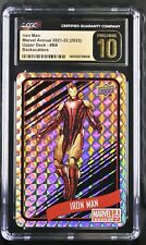 2021 Upper Deck Marvel Annual Iron Man Backscatters #B9 CGC Pristine 10 picture