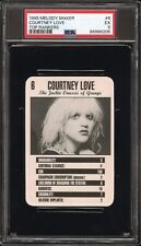 1995 COURTNEY LOVE Melody Maker Top Rankers #6 PSA 5 Rookie RC picture
