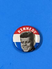 John F. Kennedy JFK Pin Back Campaign Button 1984 JFK library Reproduction (A3) picture