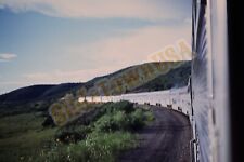 Vtg 1973 Train Slide AMTK Amtrak Santa Fe EL Capitan X1F129 picture