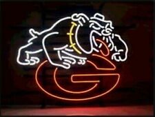 New Georgia Bulldogs Neon Sign 24x20  Bar Sport Pub Man Cave Wall Decor picture