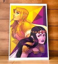 The Legend of Zelda Inspired Glossy Poster Signed by Artist 11