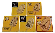 Vintage WWE WWF Good Humor Ice Cream Pricing Stickers AEW Lot of 6 Wrestling NEW picture