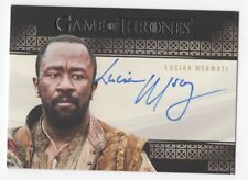 Lucian Msamati Salladhor GAME OF THRONES Complete Series Volume 2 Autograph Card picture