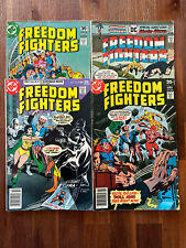 Freedom Fighters #4, 10, 12, 14 (DC, 1976-78) picture