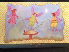 Enchantmints 2006 Sweet Fairy Ladybugs Stowaway Jewelry Music Box picture
