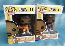 Funko Pop NBA #11 Kobe Bryant 24 Yellow & Purple Jersey Set Lakers picture