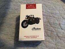 HALLMARK  2023 INDIAN MOTORCYCLE SCOUT BOBBER MOTORCYCLE ORNAMENT picture