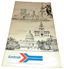 JANUARY 1976 AMTRAK DINING CAR LUNCH DINNER MENU picture