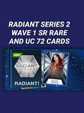 topps star wars card Trader RADIANT  SERIES 2 Wave 1 SR RARE AND UC 72 CARD SET picture