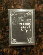 V1 Fulton's Clip Joint Playing Cards Deck New Sealed Grey Dan and Dave D&D Rare picture