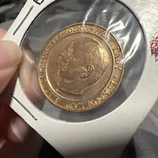 Lyndon Johnson & First Lady Presidential Great Society Coin picture