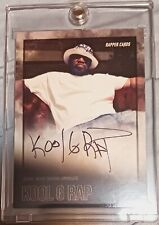 177/200 SIGNED AUTOGRAPH Rapper Cards Kool G Rap Trading NYC UNDERGROUND HIP HOP picture