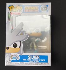  Funko Pops Sonic the Hedgehog Silver #633 + Pop Protector picture