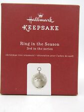 Hallmark Keepsake Ornament 2017 Ring in the Season 3rd in Series BELL CARDINAL picture