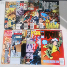 GREAT DEAL 10 Marvel DC Comic Books NEW WARRIORS Wolverine ROGUE Morbius L3B5 picture