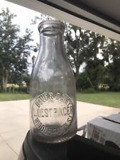 Middle Town Staten Island New York Milk Bottle Dover Dairy L Oestringer picture