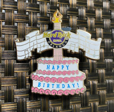 HRC HARD ROCK HOTEL ORLANDO FLORIDA HAPPY BIRTHDAY PINK GUITAR CAKE /LE RARE picture