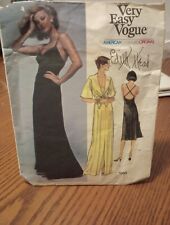 Vogue American Designer 1560 EDITH HEAD Dress & Jacket, Size 12, Cut w/woven tag picture