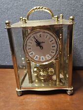 Vintage S. Haller Simonswald 7” Brass 400 Day Clock picture