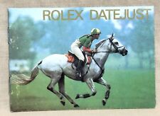 ROLEX DATEJUST 1996 Booklet Manual 16248 68278 69178 69173 16234 Gold Steel OEM/ picture
