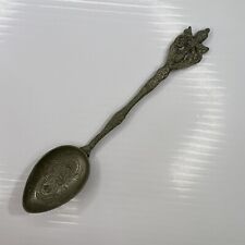 Roma Rome Italy Vatican San Pietro Silver World Travel Vintage Souvenir Spoon picture