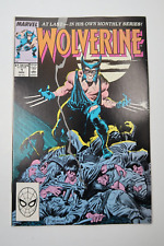 Wolverine #1 Premier Issue of 1st Ongoing Series, 1st Wolverine as Patch 1988 NM picture
