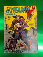 DYNAMIC COMICS #22 1947 CHESLER DYNAMIC MAN YANKEE BOY COMPLETE NICE COPY picture
