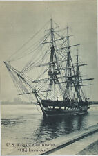 Military Fighting Ship  U.S. FRIGATE CONSTITUTION~OLD IRONSIDES  Artist Postcard picture