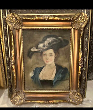 Beautiful Vintage Oil Painting picture For elegant woman  Na picture