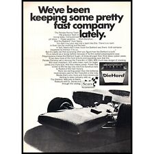 1970 Sears DieHard Car Battery Batteries Vintage Print Ad Roger Penske Wall Art picture