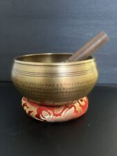 Handbeaten Singing Bowl 6”for Meditation,healing And Relaxation picture