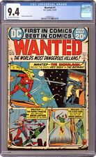 Wanted the World's Most Dangerous Villains #1 CGC 9.4 1972 4390841012 picture
