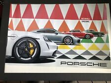 AWESOME Original Porsche Poster No Small Dreams picture