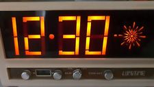 Vintage Tamura Electric Lumitime Alarm Clock Model CC-81  Starburst 1970's picture