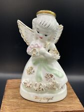 Napco May Angel #A1365 Japan Spaghetti Trim Vintage picture