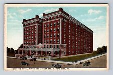 Kansas City MO-Missouri, Densmore Hotel, Advertising, Antique Vintage Postcard picture