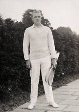 American tennis player Raymond Casey at Wimbledon 1925 Historic Old Photo picture