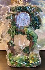 Cadona Clock Collection Mantle Clock 78107-A Iguana (Cres) picture